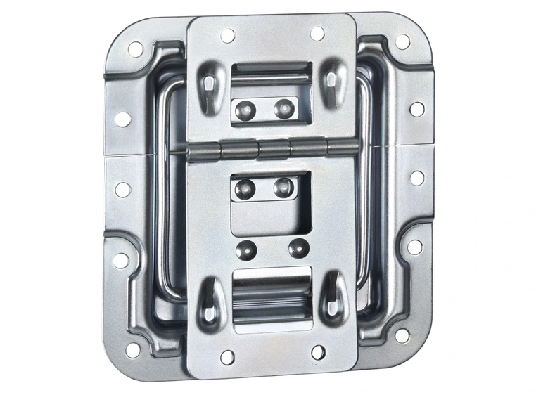 Adam Hall Hardware 270755 - Lid Stay cranked with Hinge Clic 